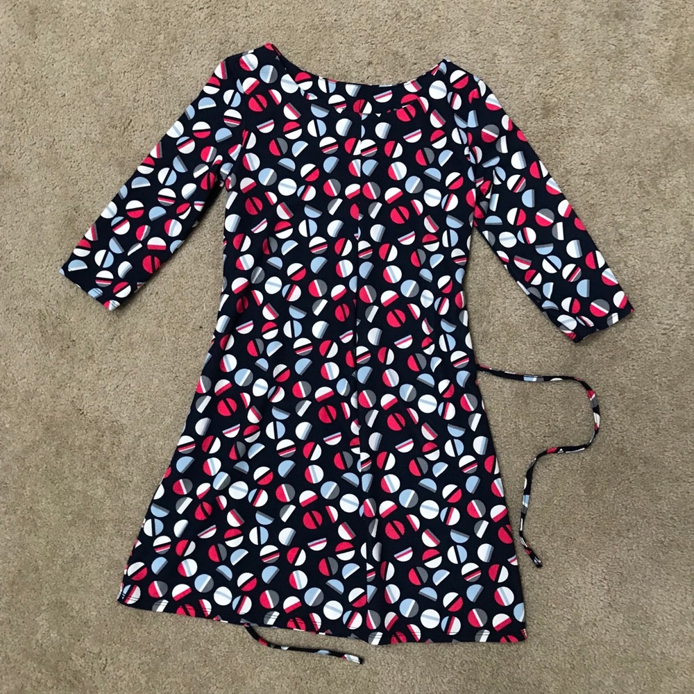 ❌ Sold ❌ Navy blue print dress. Purchased in Italy